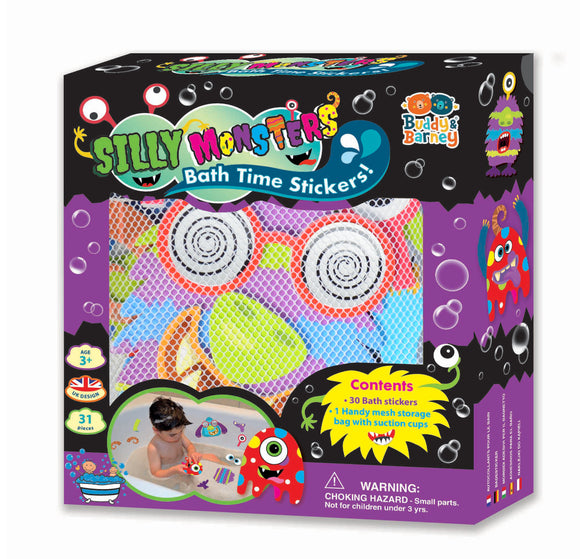 Bath time- Silly monsters stickers