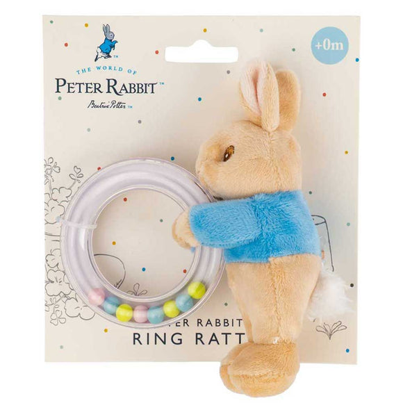 Peter Rabbit ring rattle