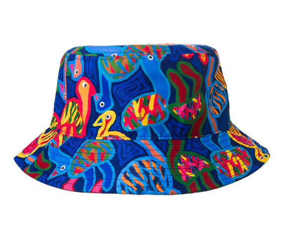 Bucket hat-Design by Thelma Beeton (56cm)