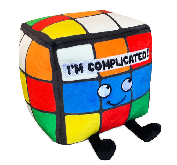 Punchkins-I'm complicated  cube soft toy