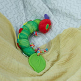 Very hungry caterpillar ring rattle