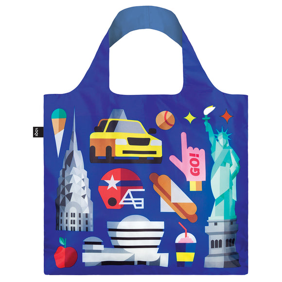 LOQI Shopping bag- Hey New York!