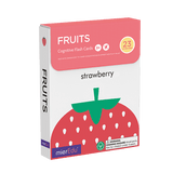 mierEdu Cognitive Flash cards- FruitsThis cognitive development tool set includes 36 flashcards to teach pre-schoolers to recognize different fruits. Help your child develop their memory, cognition, and visual recognition skills with these high-quality educational aids.