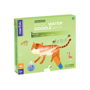 Explore the wonders of nature with mierEdu's Magic Water Doodle Book! Create a wild array of forest animals to your heart's content - no paint required! Unleash the creative beast inside and let your imagination run wild! (In a non-destructive way, of course!)