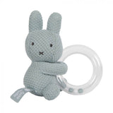 MIFFY green knit ring rattle