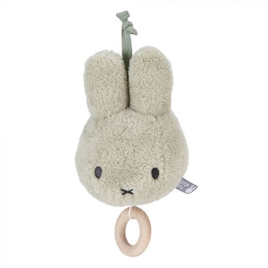 Miffy fluffy green musical pulldown toy