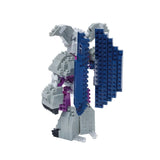 NANOBLOCK- Yu-Gi-Oh Summoned Skull toy model back view
