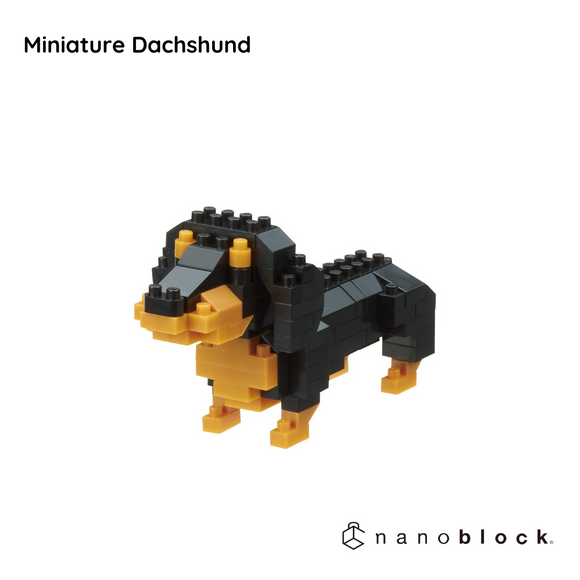 NANOBLOCK- Miniature Dachshund