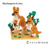 NANOBLOCK- Big kangaroo and Joey