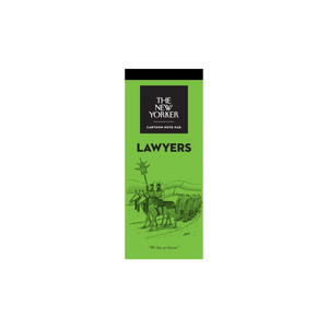 The New yorker- Lawyers notepad