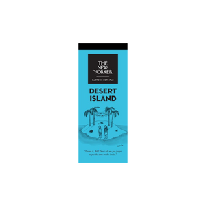 New Yorker- Desert Island notepad