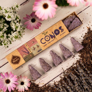 8 Lavender and Violet Incense cones