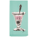 BLUEQ Teatowel - I go all the way