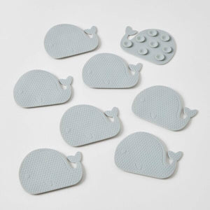 Baby bath anti-slip whale pads(set of 8)