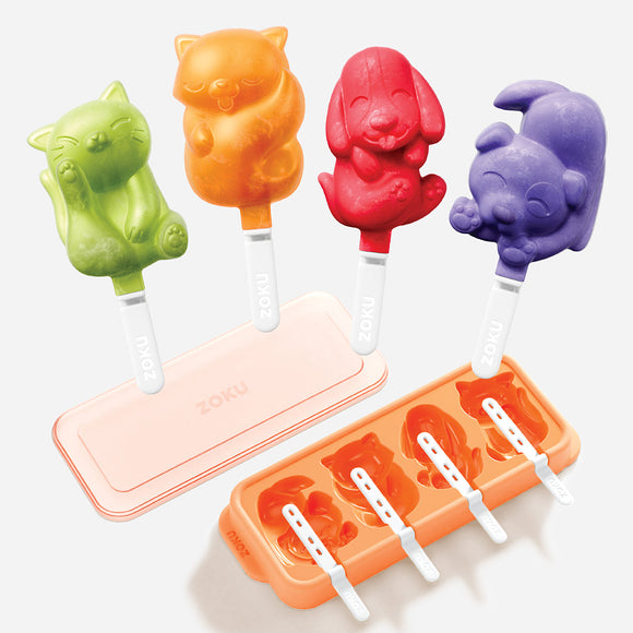 Zoku Cat and Dog Ice-cream moulds