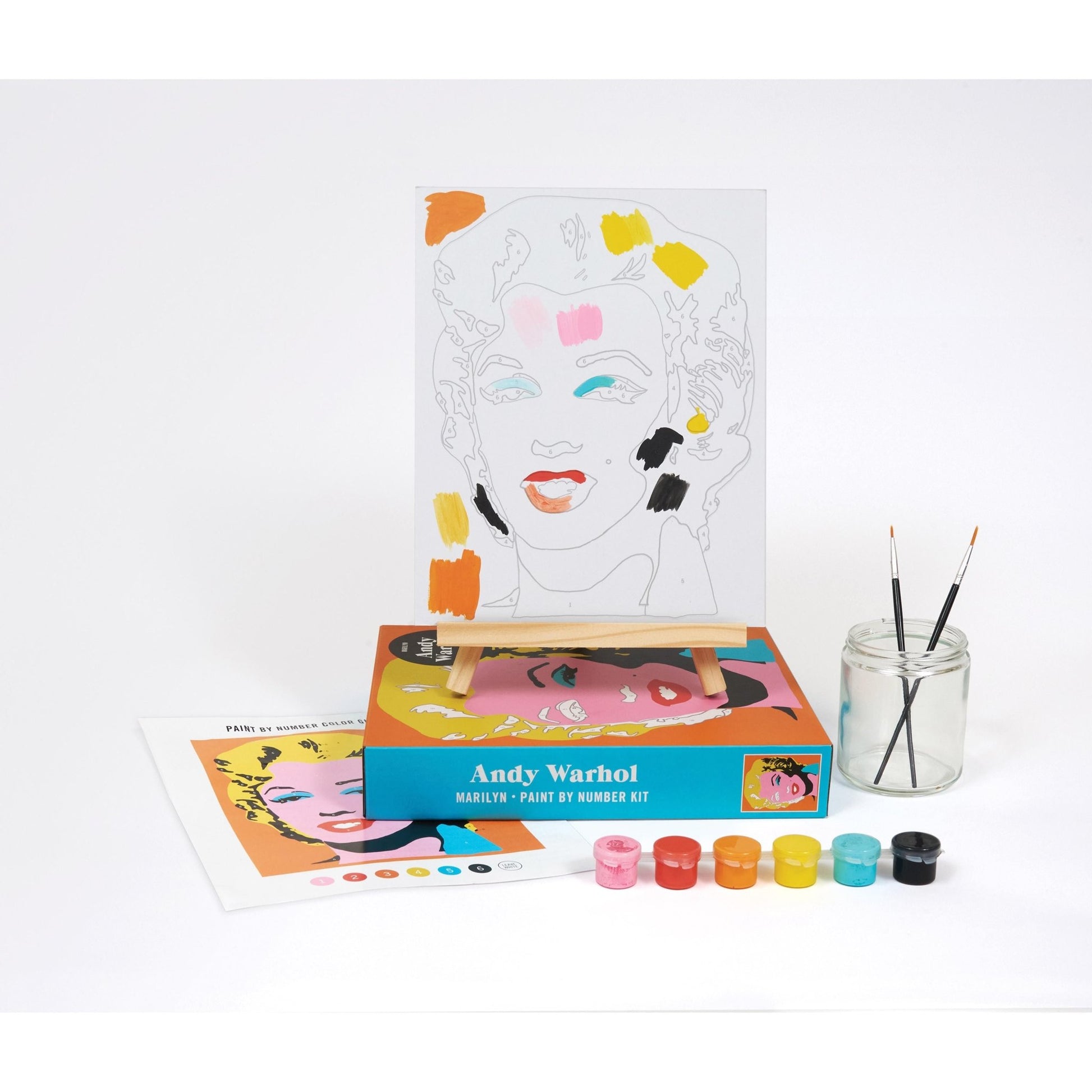 Andy Warhol paint by numbers - Marilyn Monroe - Gizmo Gifts