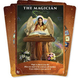 Angel Wisdom tarot cards by Radleigh Valentine-  The Magician🥰