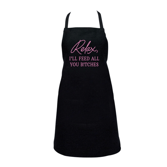 Apron - Relax I'll feed you all - Gizmo Gifts