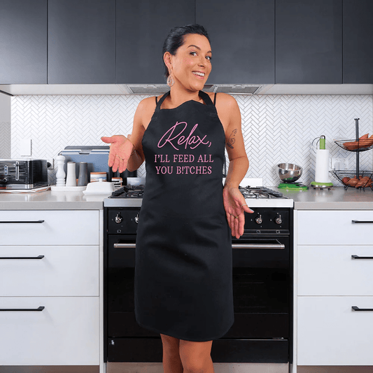 Apron - Relax I'll feed you all - Gizmo Gifts