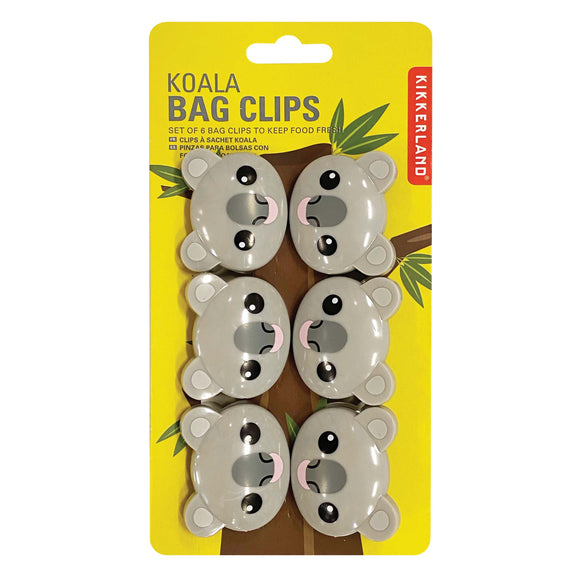 KIKKERLAND Koala food bag clips
