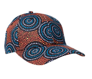 Baseball cap-Indigenous design by Mickaela Lankin