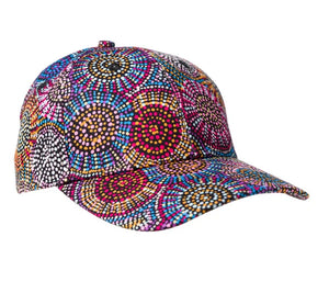 Baseball cap-Indigenous design by Tina Martin