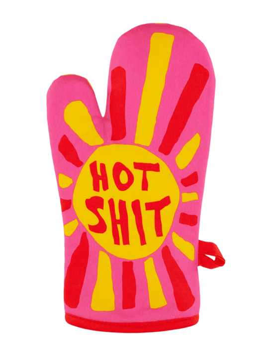 BLUEQ Oven glove - Hot Shit - Gizmo Gifts