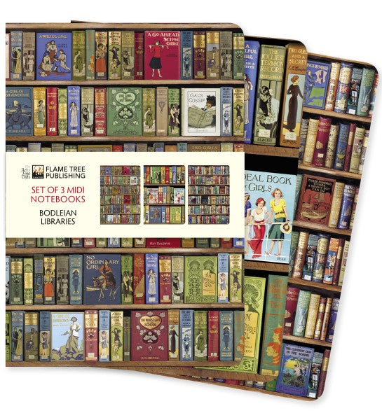 Bodleian Libraries Midi Notebooks (Set of 3)