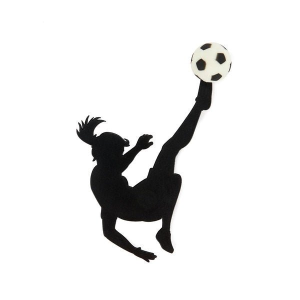 Bookmark - Bicycle kick girl - Gizmo Gifts
