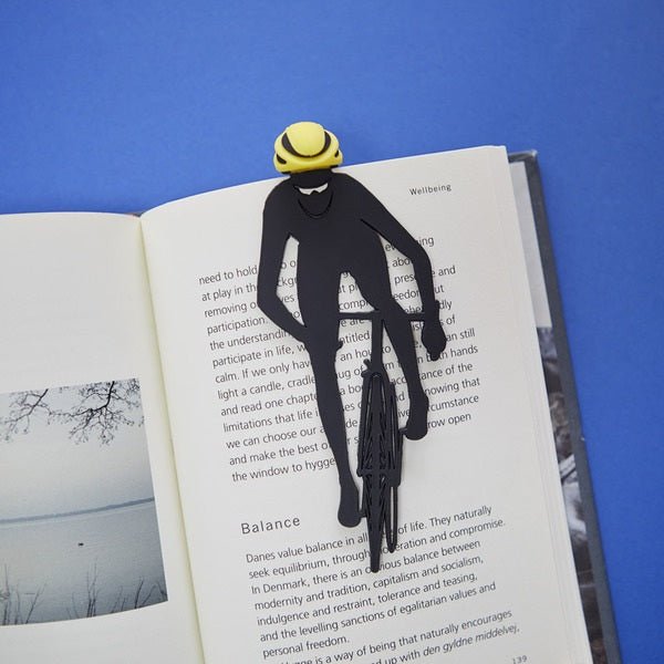 Bookmark - Cyclist - Gizmo Gifts