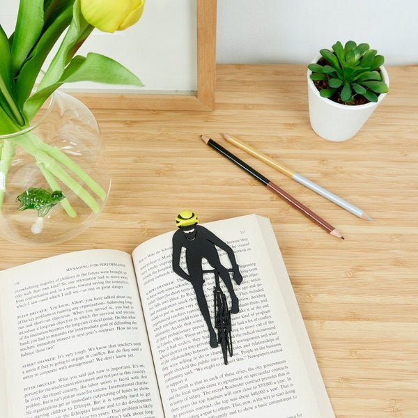 Bookmark - Cyclist - Gizmo Gifts