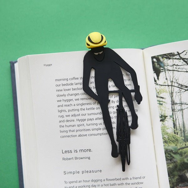 Bookmark - Cyclist - Gizmo Gifts