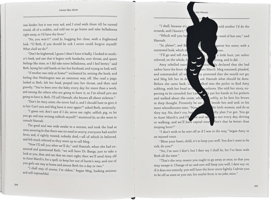Bookmark - Hanging metal mermaid - Gizmo Gifts