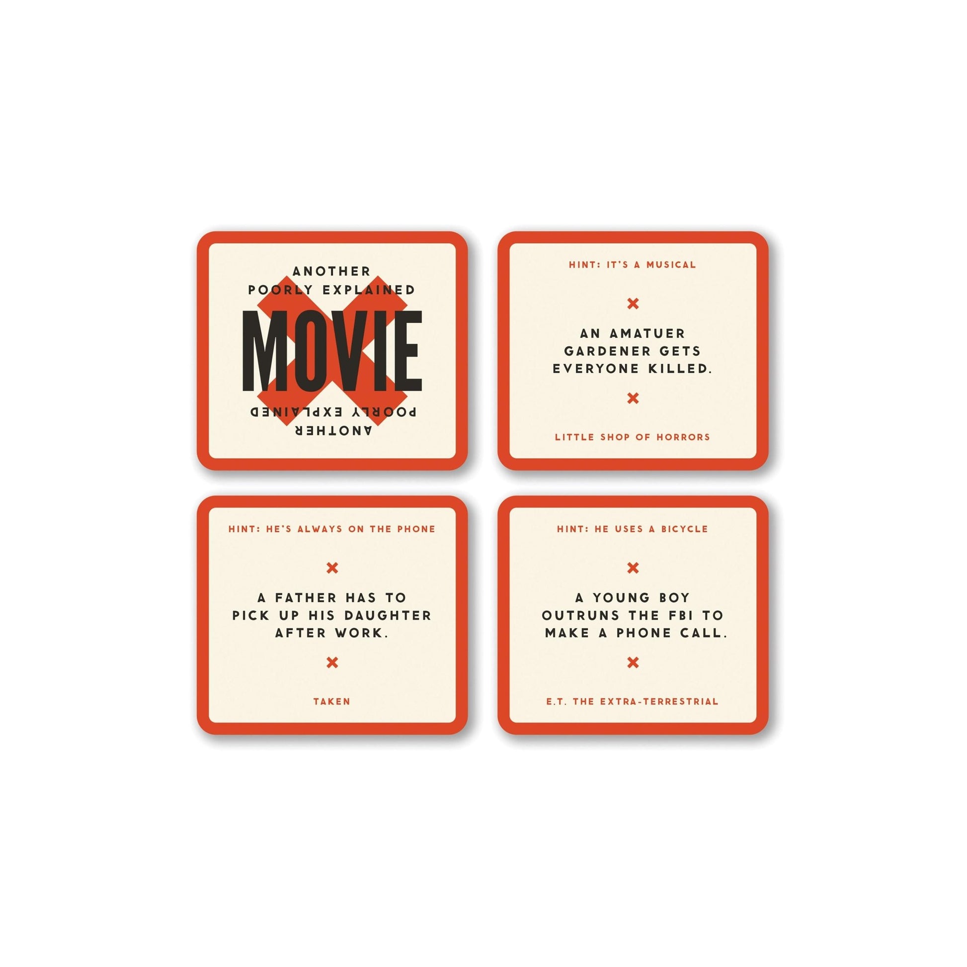 Brass Monkey Misunderstood Poorly explained movies game - Gizmo Gifts