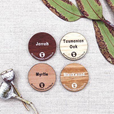 Buttonworks Botanical shaped coasters - Gizmo Gifts