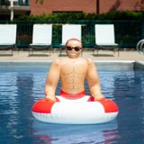 Inflatable hunk pool ring "Chad"