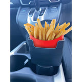 In-car chips holder and sauce set