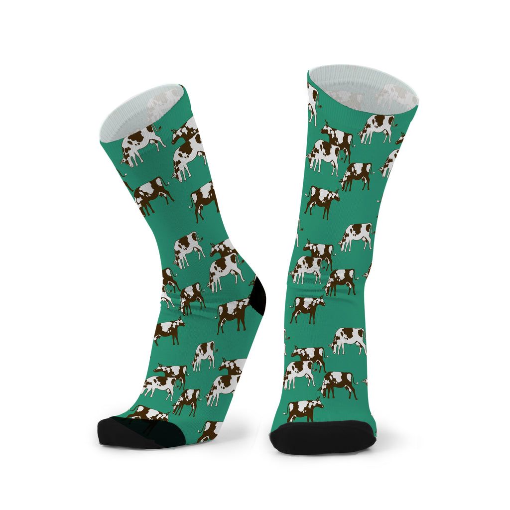 Unisex socks-Cows by REDFOXSOX