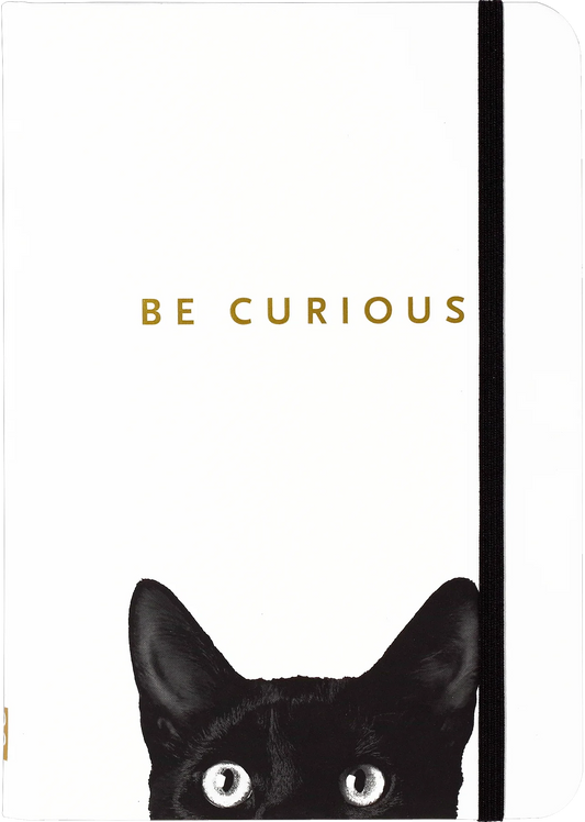 Journal - Curious cat (small 5"x7")