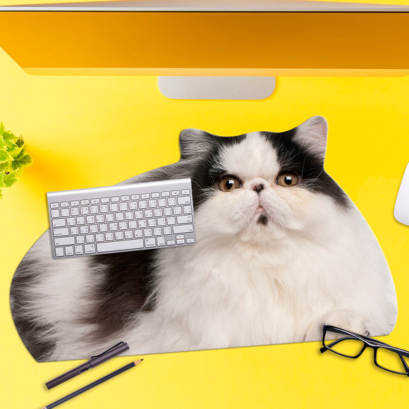 Fat cat desk mat