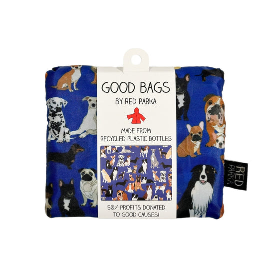 Dogs RPET Reusable shopping bag - Gizmo Gifts