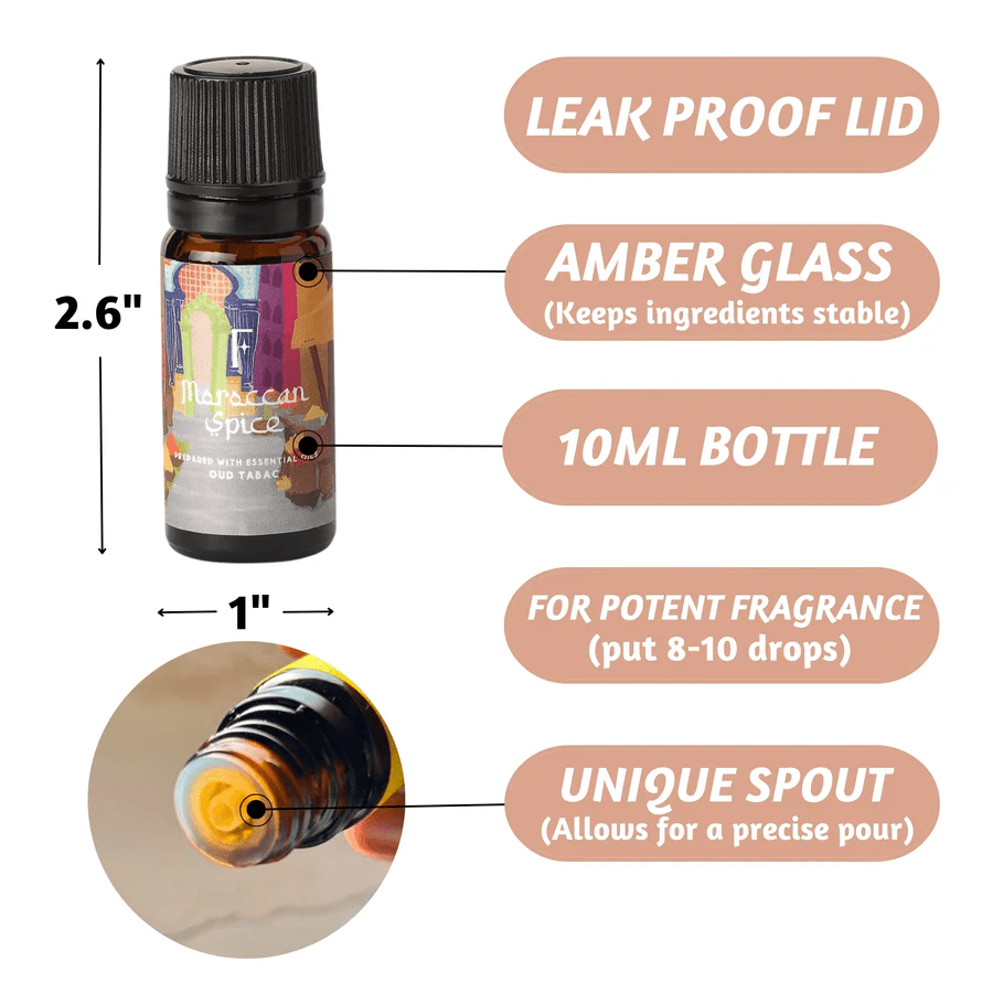 Essential oils - Arabian Nights(3pkt 10ml) by Folkessence - Gizmo Gifts