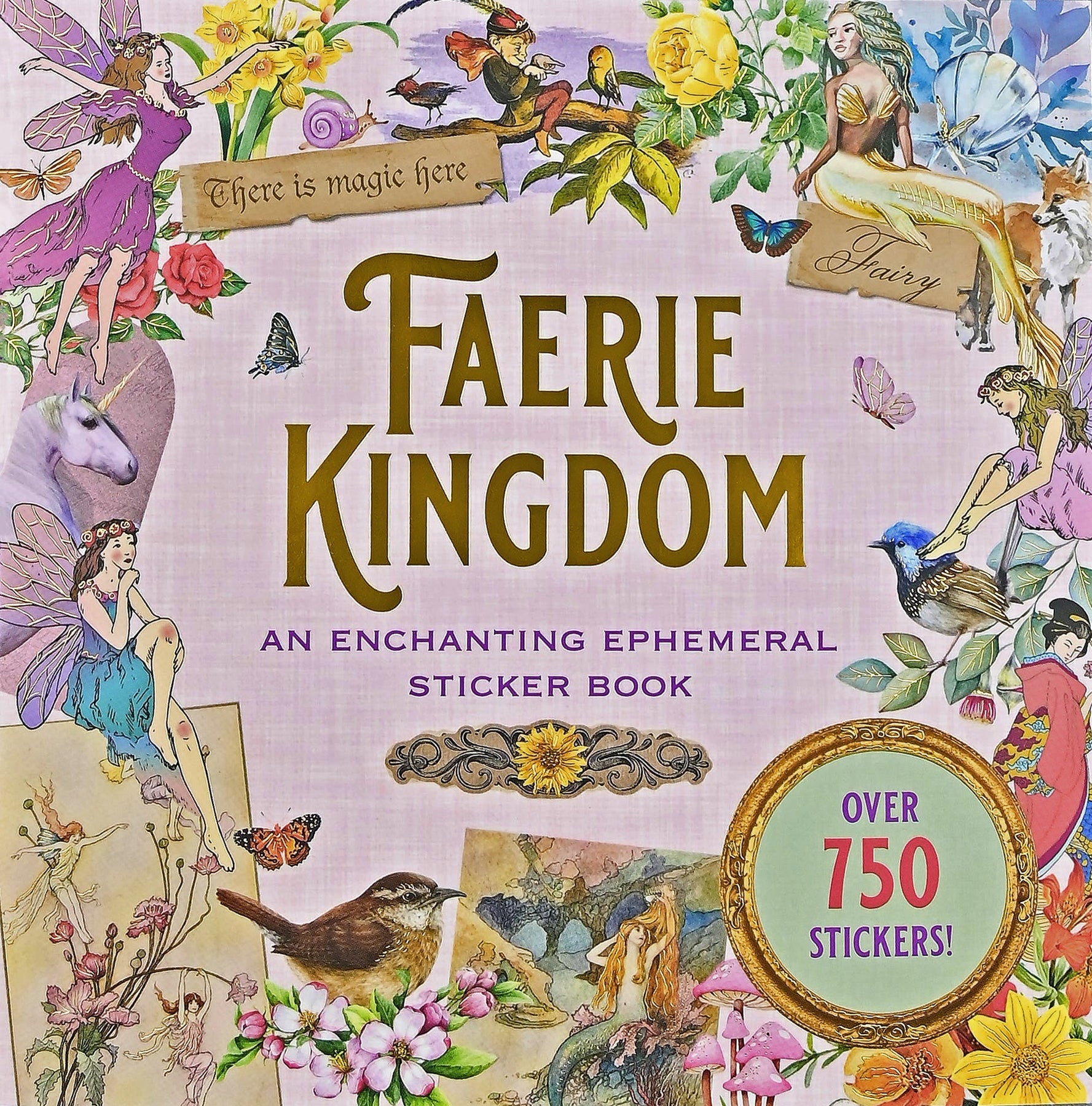 Faerie Kingdom sticker book- enchanted designs for magical projects ...