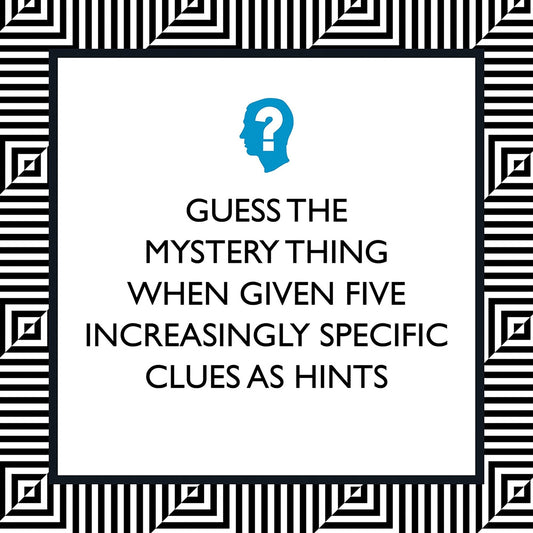 GAMES ROOM - What am I? guessing game - Gizmo Gifts