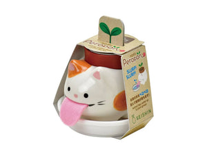 Mini pot growing kit-Peropon Cats Mikeneko /strawberry