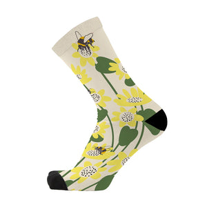 Unisex socks- Honeybee Haven by REDFOXSOX