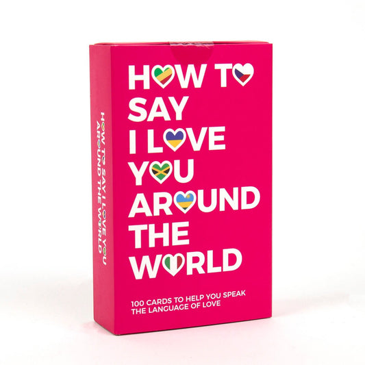 How to say I love you around the world (language)cards - Gizmo Gifts