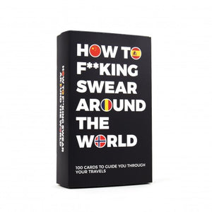 How to F**kng swear around the world card deck by Gift Republic