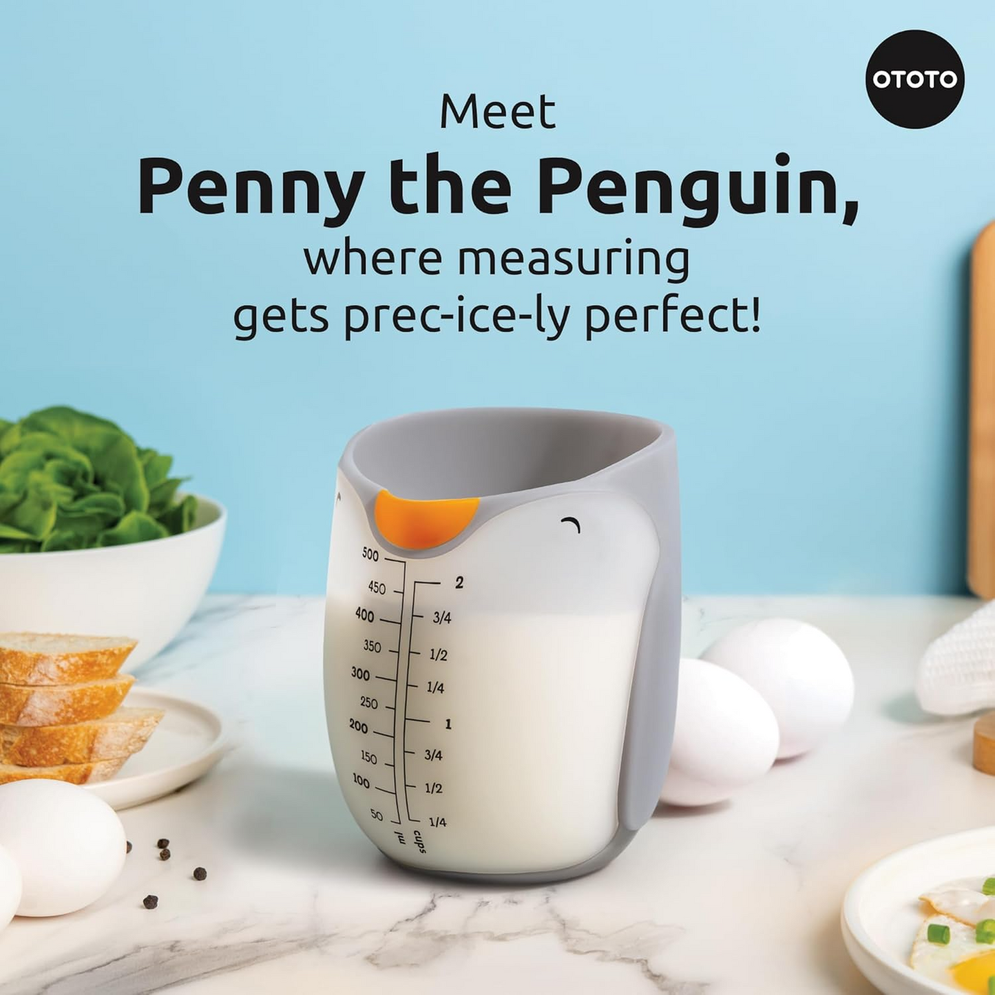 Penny the Penguin measuring cup by OTOTO