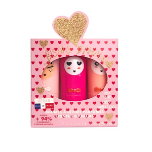 Inuwet- Trio kiss of love lip balm gift set